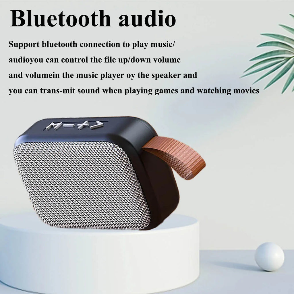 Portable Bluetooth Speaker | Mini Wireless Stereo Speaker with Deep Ba