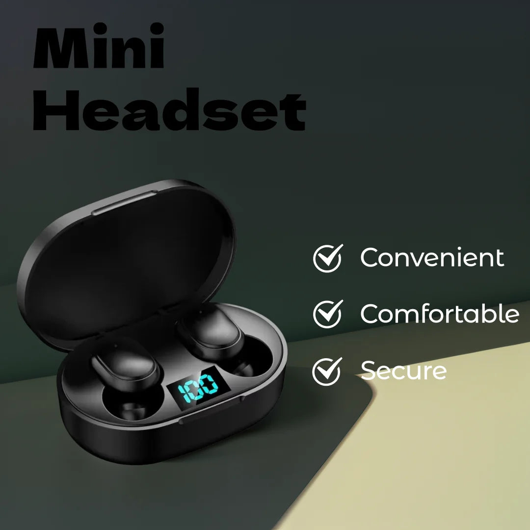 Wireless Bluetooth Earbuds – TWS In-Ear Headphones