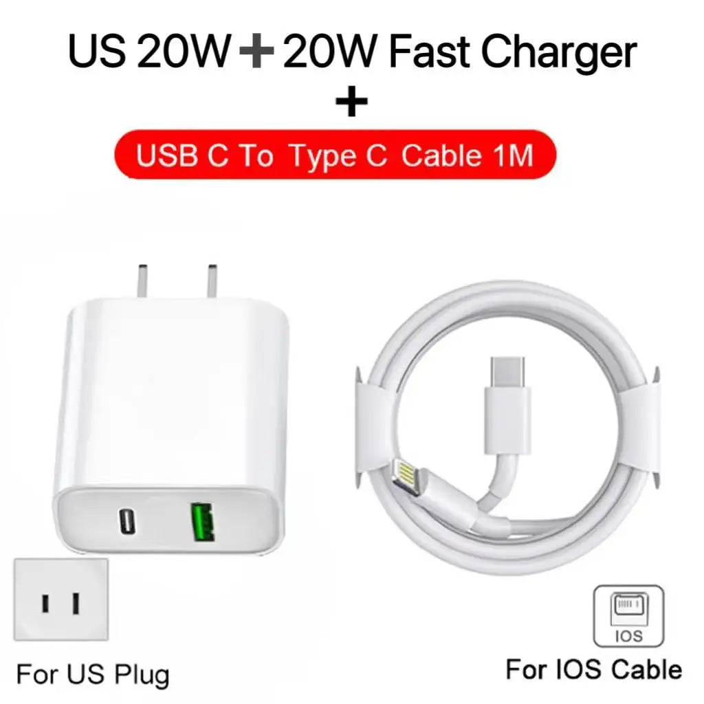 35W USB-C Fast Charger & Charging Cable