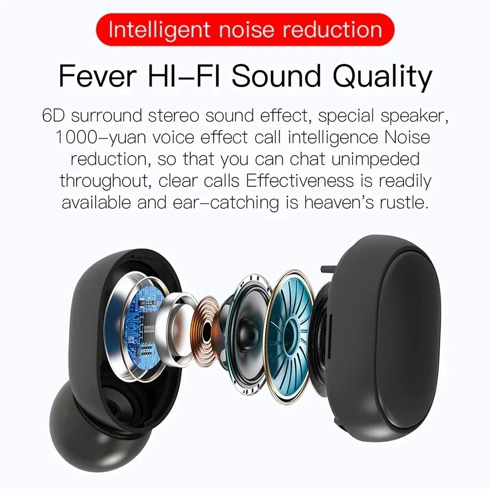 Wireless Bluetooth Earbuds – TWS In-Ear Headphones