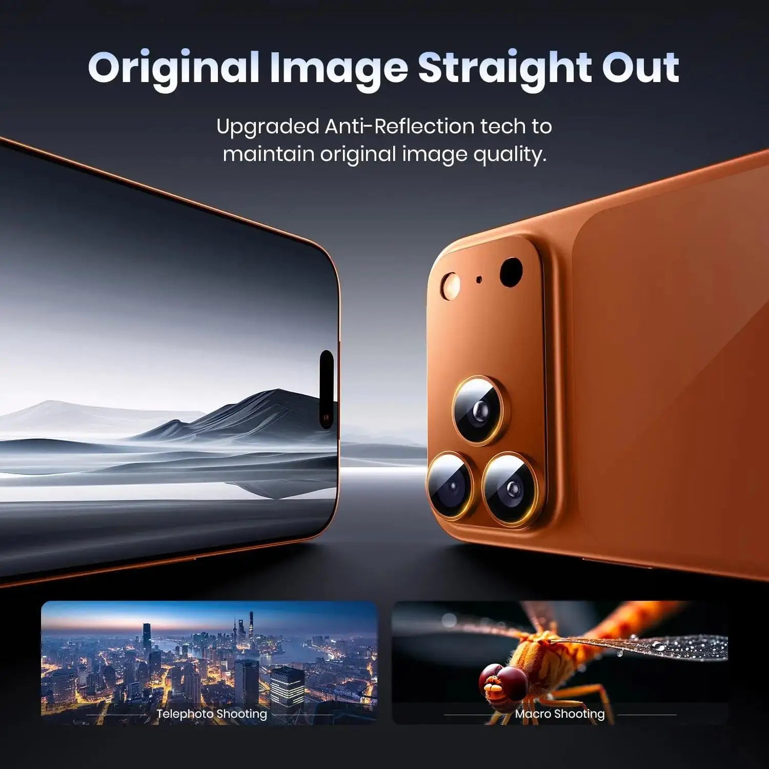 Premium Metal Camera Lens Protector for iPhone | HD Tempered Glass Lens Cover