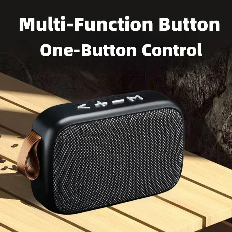 Portable Bluetooth Speaker | Mini Wireless Stereo Speaker with Deep Ba
