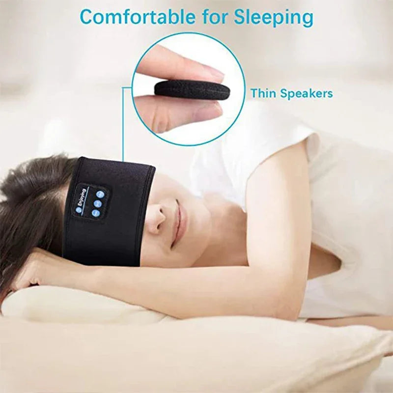 Bluetooth Sleep Headband Headphones | Wireless Music Headband & Sleep Ma