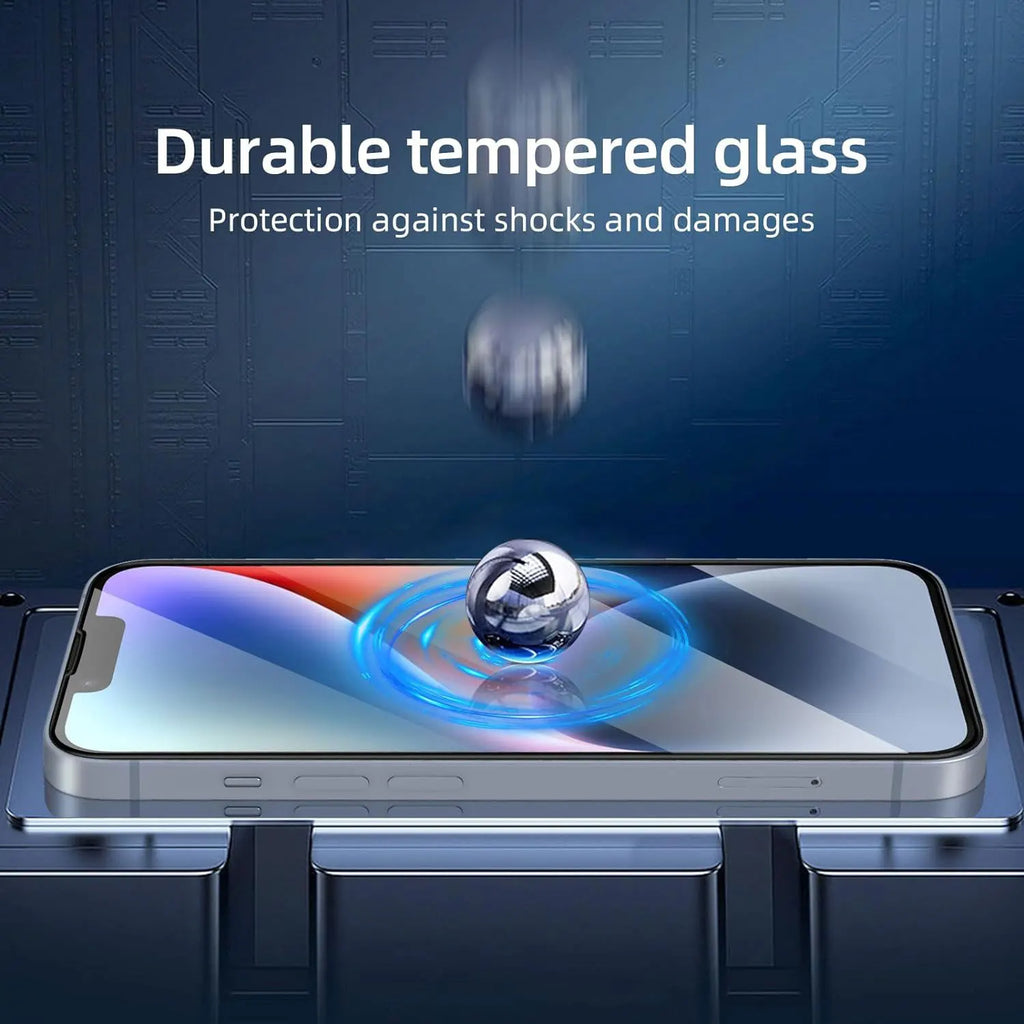 2-Pack Premium 99D Tempered Glass Screen Protector for iPhone