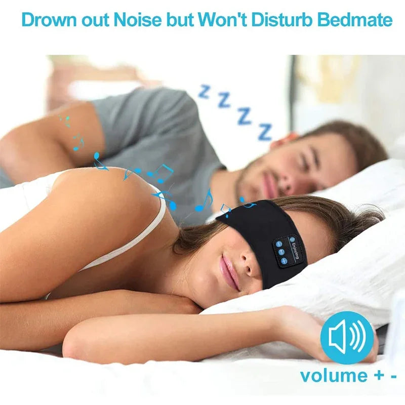 Bluetooth Sleep Headband Headphones | Wireless Music Headband & Sleep Ma