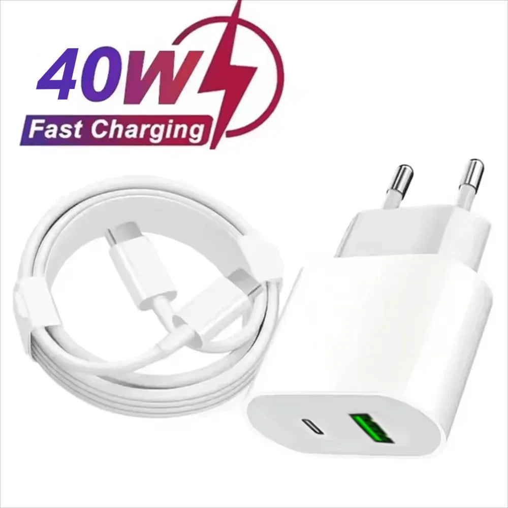 35W USB-C Fast Charger & Charging Cable