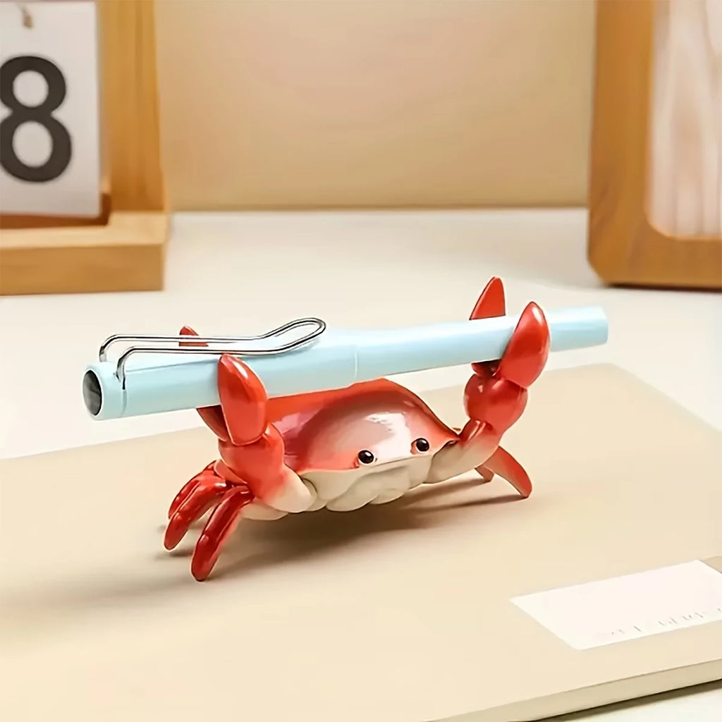 Cute Crab Desk Organizer & Phone Stand | Multi-Functional Desktop Holder