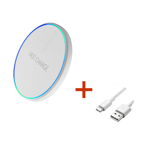Fast Wireless Charging Pad – Universal Qi Charger