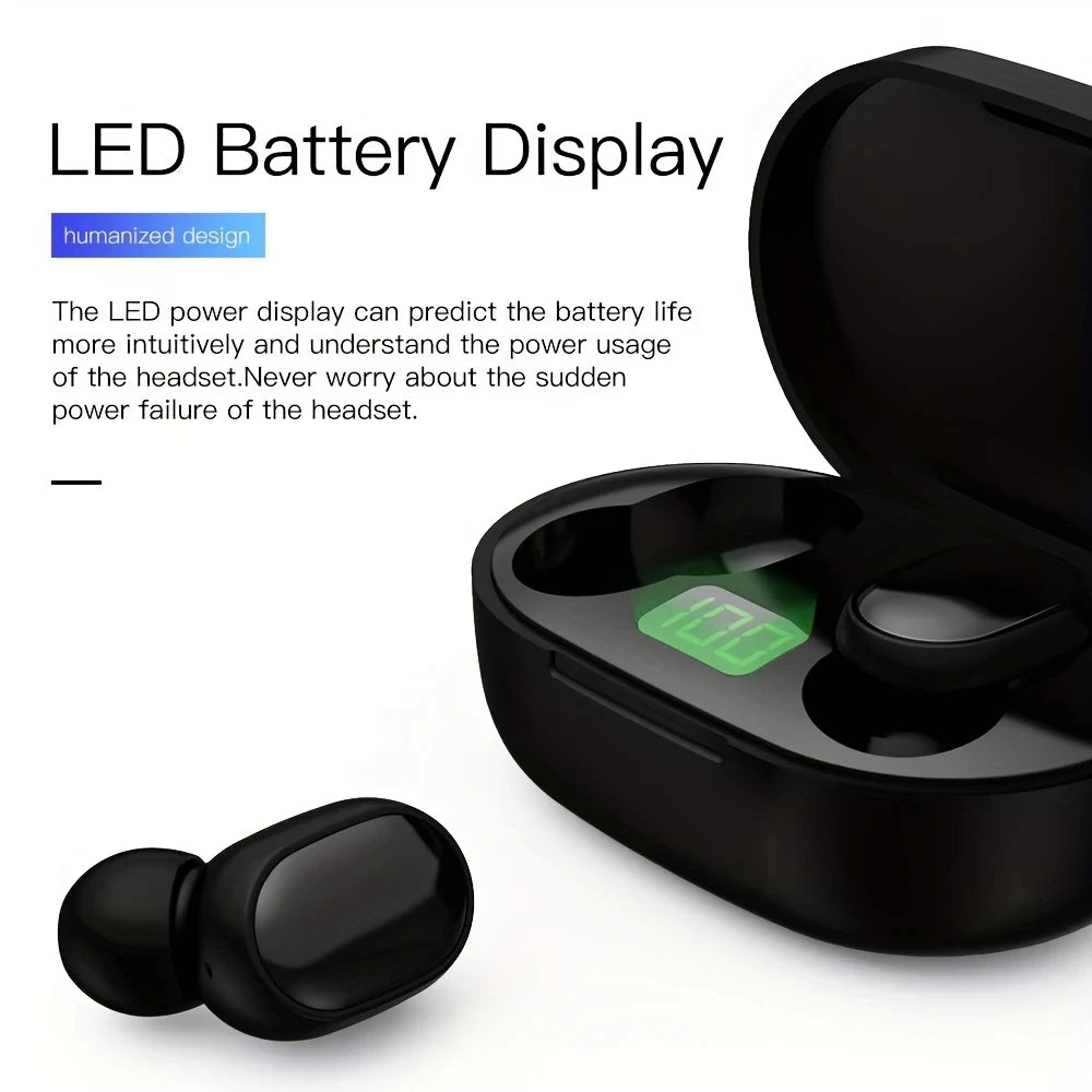 Wireless Bluetooth Earbuds – TWS In-Ear Headphones
