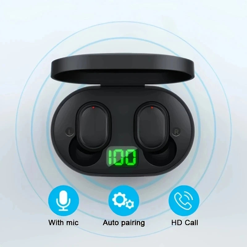 Wireless Bluetooth Earbuds – TWS In-Ear Headphones