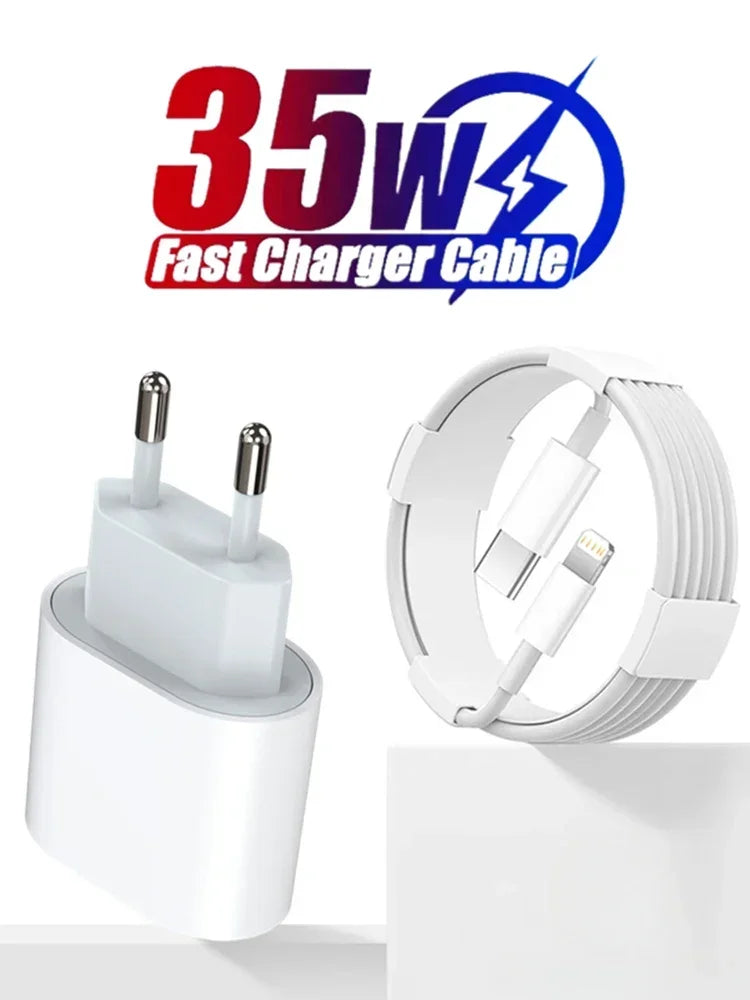 35W USB-C Fast Charger & Charging Cable