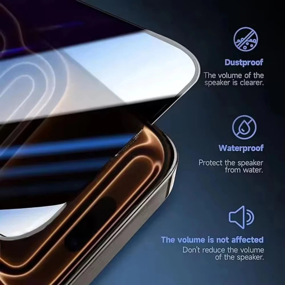 Easy-Install Privacy Screen Protector for iPhone | Anti-Spy Tempered Glass (1-3 Pack)