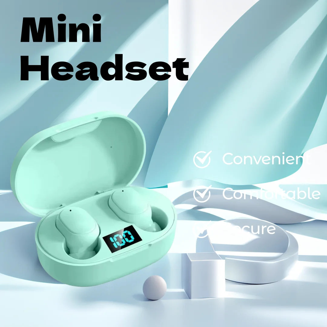Wireless Bluetooth Earbuds – TWS In-Ear Headphones