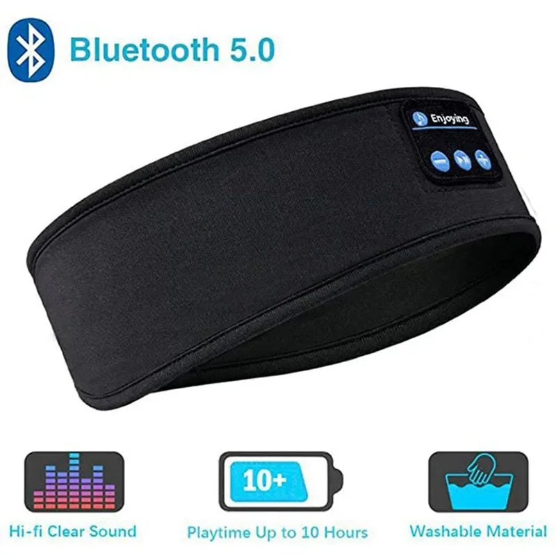 Bluetooth Sleep Headband Headphones | Wireless Music Headband & Sleep Ma