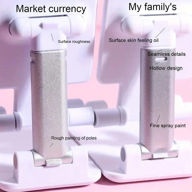 Adjustable Phone & Tablet Stand | Universal Desktop Holder