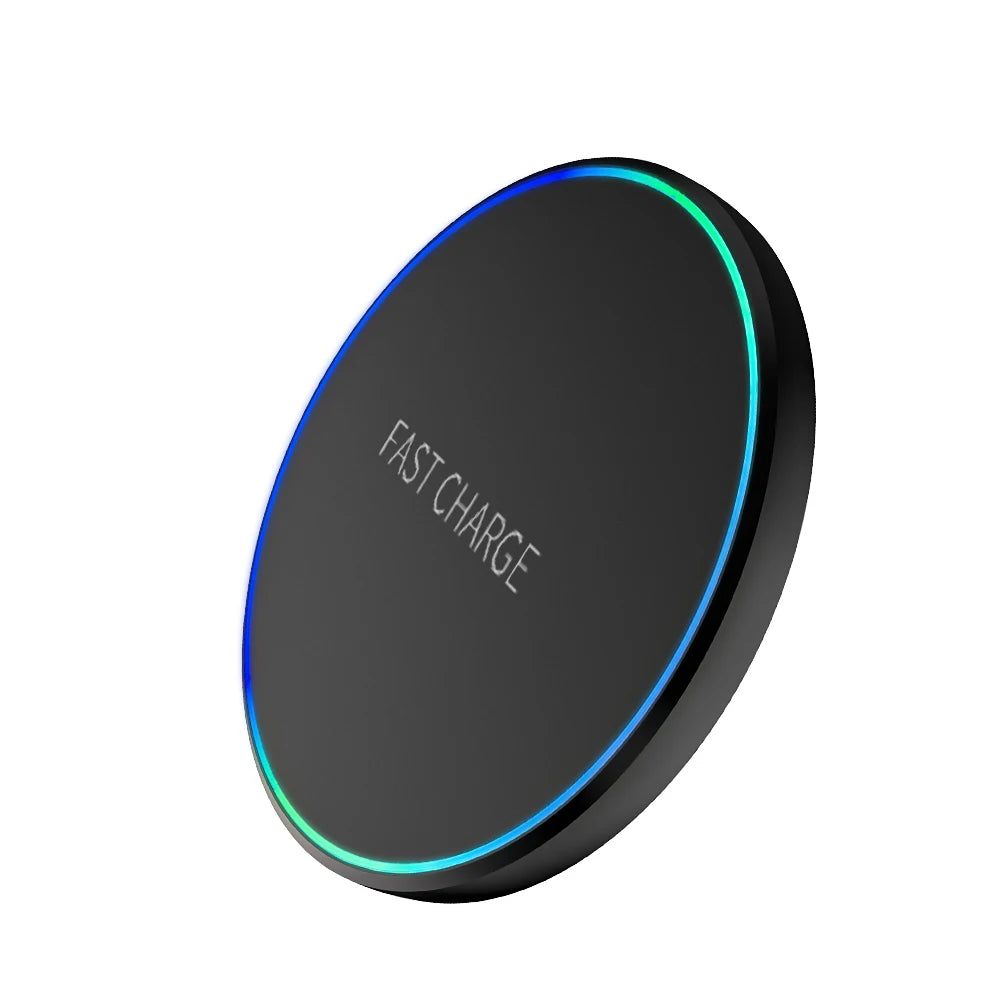 Fast Wireless Charging Pad – Universal Qi Charger