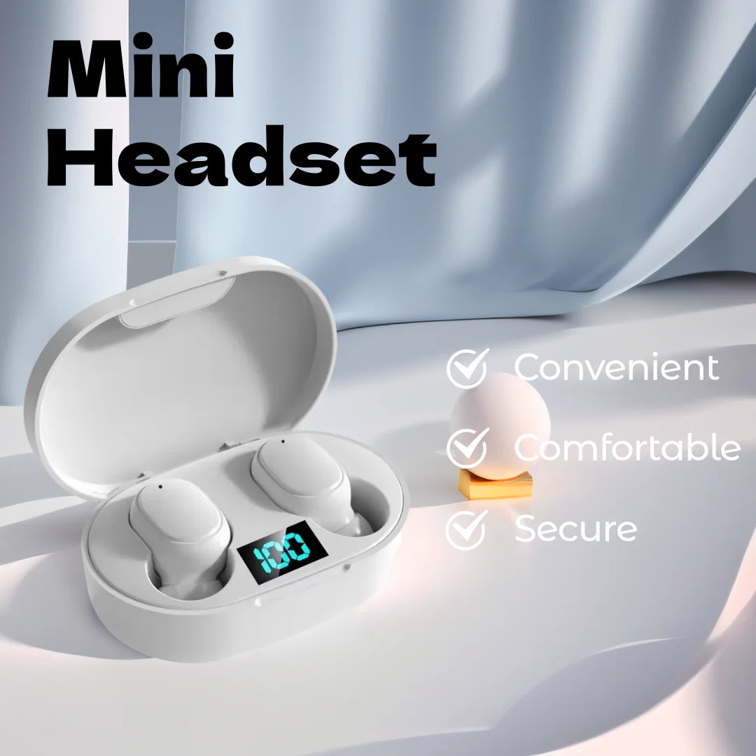 Wireless Bluetooth Earbuds – TWS In-Ear Headphones