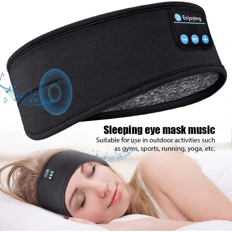 Bluetooth Sleep Headband Headphones | Wireless Music Headband & Sleep Ma