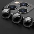 Premium Metal Camera Lens Protector | Tempered Glass Lens Rings for iPhone