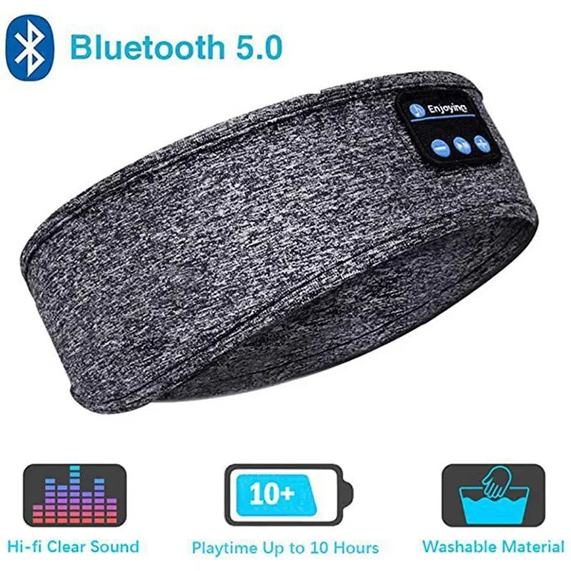 Bluetooth Sleep Headband Headphones | Wireless Music Headband & Sleep Ma