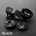 3-in-1 Smartphone Camera Lens Kit | Fish Eye, Wide Angle & Macro Lens Set